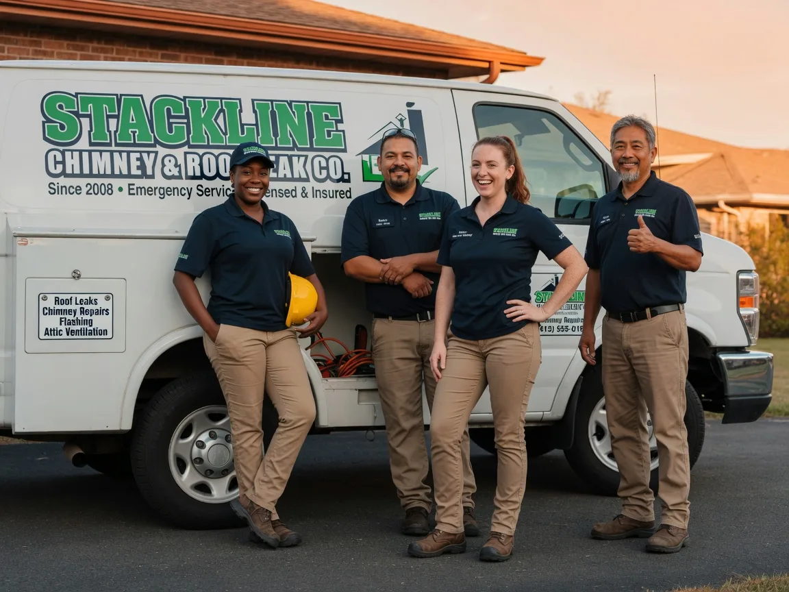 Chimney flashing repair company in Ruby, SC